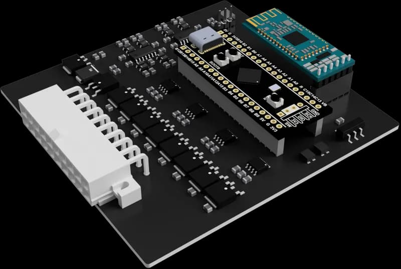 Boîtier E85 — STM32